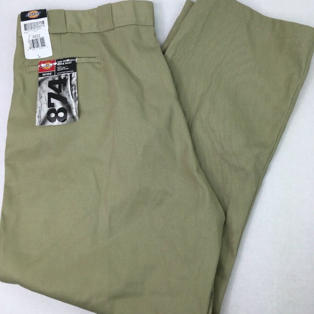 Dickies NEW Sand Beige Mens 46x32 Khakis Pants